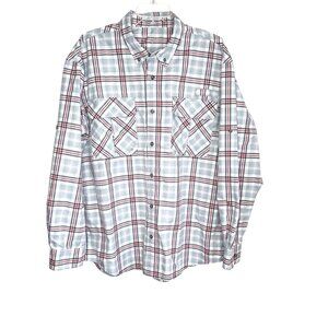 Lincoln Outfitters Fishing Shirt LS Camp Sleeves Outdoor Sporting Size L